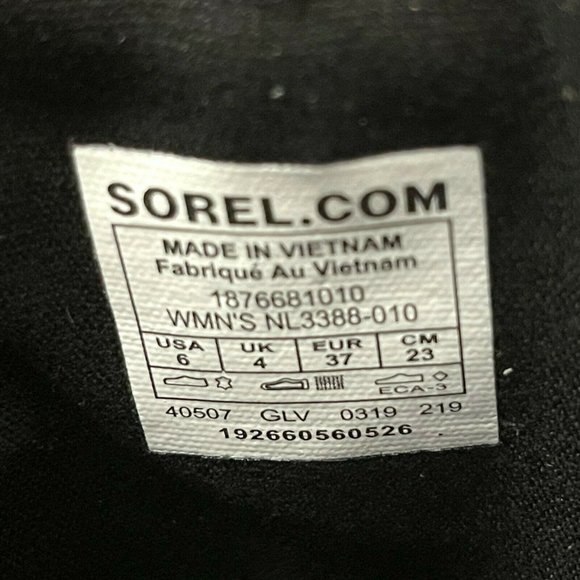 Sorel Cate Tall Rain & Waterproof Ready Boots Blac - Picture 8 of 16